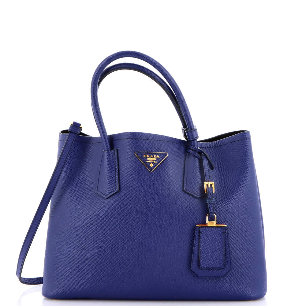 Prada Cuir Double Tote Saffiano Leather #267764P15B